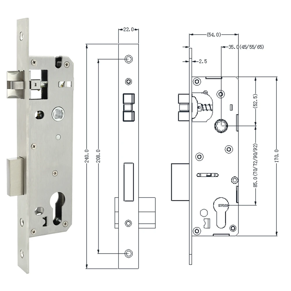 Digital Sliding Door Lock Keyless Smart Biometric Fingerprint Door Lock With Small Mortise For Office and Home Digital Sliding Door Lock Keyless Smart Biometric Fingerprint Door Lock With Small Mortise For Office and Home