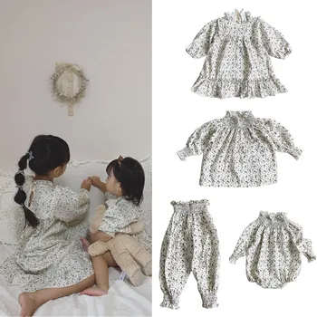 

IN STOCK 2020AW Series Girls Floral and Princess Dress Baby Girl Christmas Dress Toddler Girl Dresses