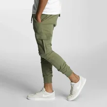 Осенние мужские штаны в стиле хип-хоп, штаны-шаровары для бега, новинка, мужские брюки, мужские одноцветные штаны-карго с несколькими карманами, обтягивающие спортивные штаны