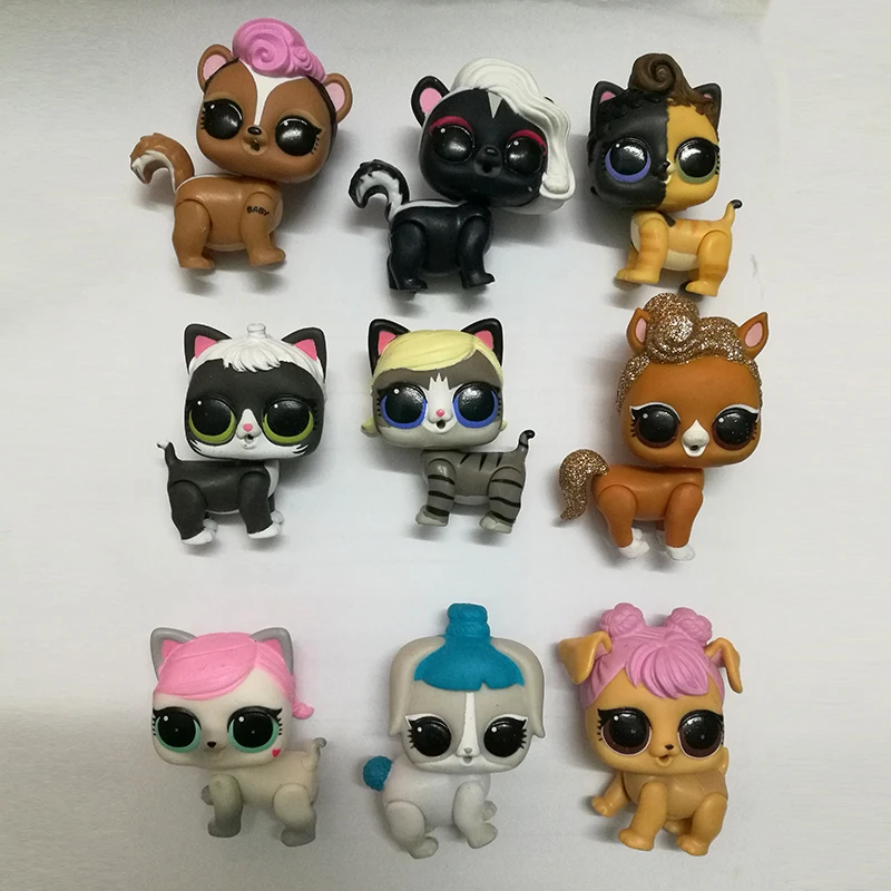 1PC Genuine Original LOL Surprise dolls Pets Puppy Animal Naked Dolls anime Action Figure DIY Toys girl Birthday Chrismas Gifts | Игрушки и