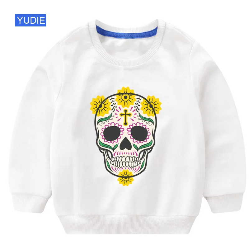 children sweatshirt funny cool toddler baby boy hoodie autumn boys white cute long sleeves children winter korean baby 2T3T - Цвет: sweatshirt white