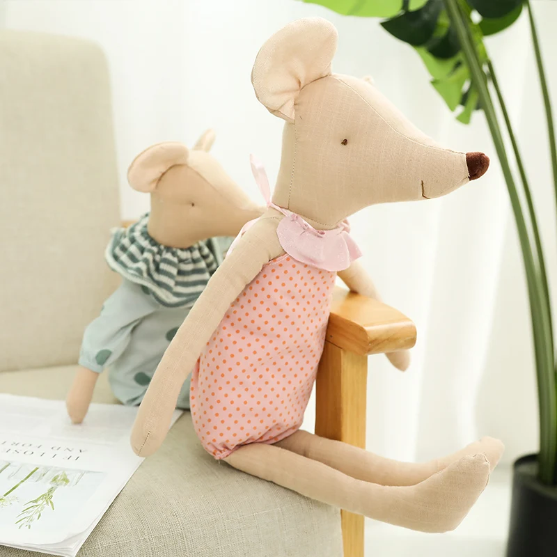 귀여운 마우스 봉제 인형 동물 봉제 장난감, 부드러운 마우스 인형, 잠자는 장난감 천, 생일 선물