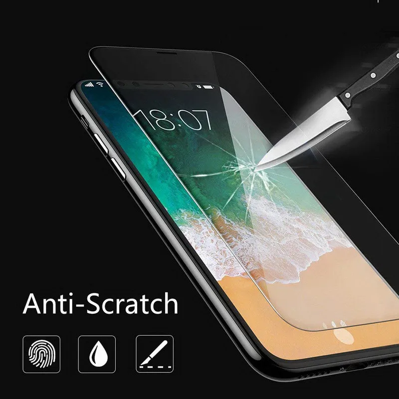 Закаленное стекло 9H для iphone 8, 7, 6, 6S Plus, Защита экрана для Apple iphone XS Max XR X 5 s SE, Защитное стекло для iphone 7