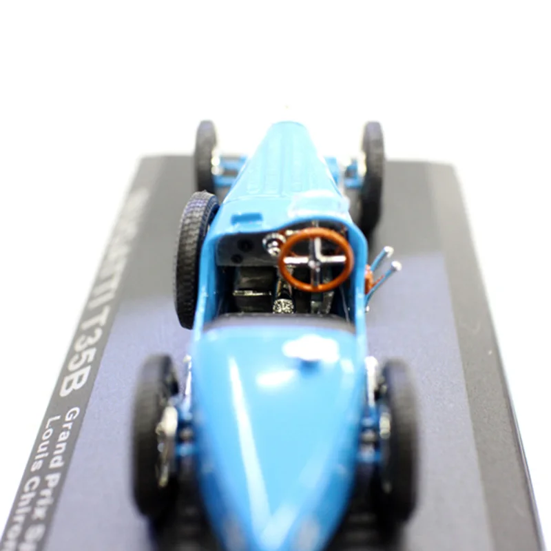 1:43 1928 BUGATI T35B литье под давлением Сплав Классический гоночный автомобиль Транспортное средство модель моделирование винтажный дисплей шоу коллекция произведение искусства подарок для детей