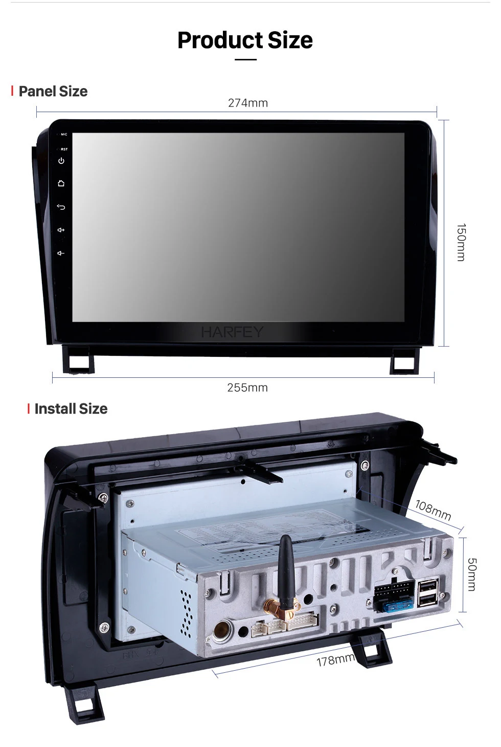Flash Deal Harfey Android 9.0 IPS 8-CORE RAM 4GB 10.1 inch Head Unit Player For Toyota Sequoia 2006-2014 Car GPS Navigation Radio Stereo 15 Flash Deal Harfey Android 9.0 IPS 8-CORE RAM 4GB 10.1 inch Head Unit Player For Toyota Sequoia 2006-2014 Car GPS Navigation Radio Stereo 15