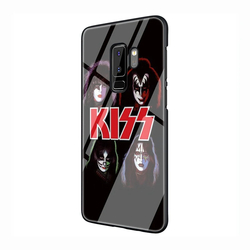 G3 EWAU рок-группы "Kiss" чехол из закаленного стекла для телефона для samsung S7 S8 S9 S10 Note 8, 9, 10, плюс A10 20 30 40 50 60 70 - Цвет: G3