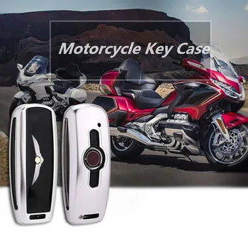 

Motorcycle Key Cover Case Shell Key Protection Cover For Honda GL1800 Gold Wing GoldWing CNC Key Cover Key Case 2018 2019 2020