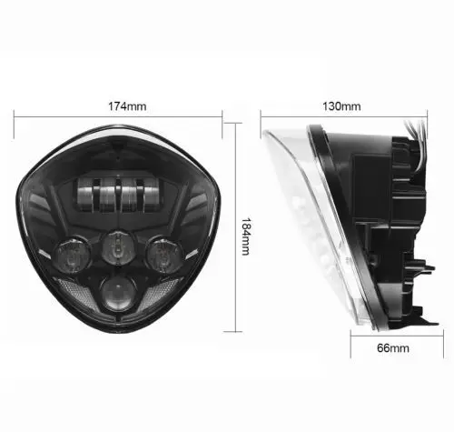 

Victory Motorcycle LED Headlight Kit Cross Country LED headlights For 2010-2016 Victory Motorcycle Headlight