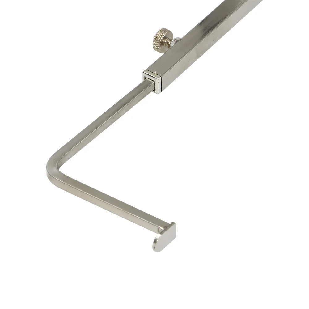Hot Sale Fashion 7-type Mirro Stainless Steel Metal Bags Display Rack Adjustable Handbag Display Stand Holder Wig Hanging Stand