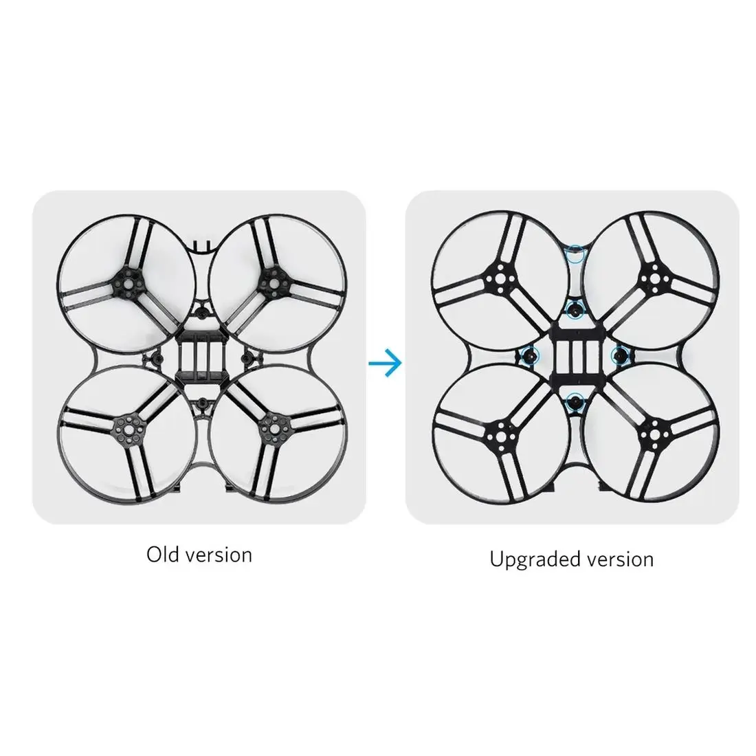 BETAFPV Beta85X 4S Cine BWhoop Carbon Fiber Frame Kit Support 1105 5000KV Brushless Motors for Beta85X Cine BWhoop Racing Drone