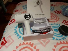 Fotodepiladora láser IPL para mujer, recortadora Facial, depiladora láser con luz pulsada