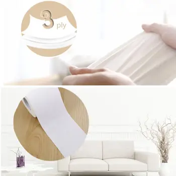 

10x10cm Three Layer Toilet Tissue Home Bath Toilet Roll Paper Soft Toilet Paper Skin-friendly Paper Towels