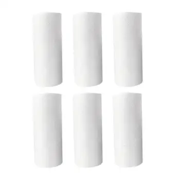 

1 Bag Roll Paper Coreless Soft Durable Water Absorbtion Wood Pulp Roll Paper Paper Supply for Tissue Hotel