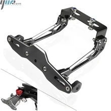 Универсальный CNC алюминиевый мотоциклетный номерной знак рамка держатель кронштейн для yamaha Honda CBR BMW Kawasaki Ducati Suzuki KTM