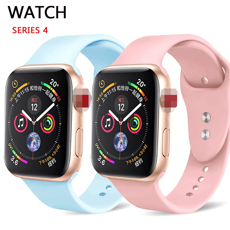 

50%off 42mm Smart Watch Series 4 Clock Push Message Bluetooth Connectivity For Android phone IOS apple iPhone 6 7 8 X Smartwatch