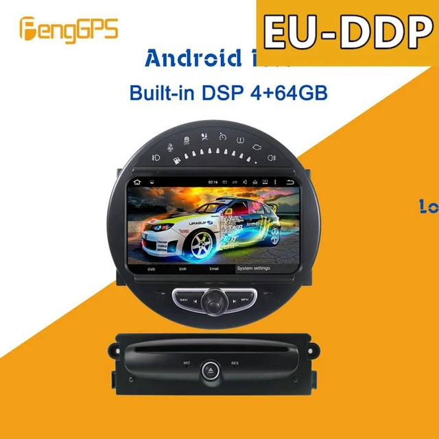 Android Gps Autoradio pour Mini Cooper R55 R56 F55 F56 Clubman R60