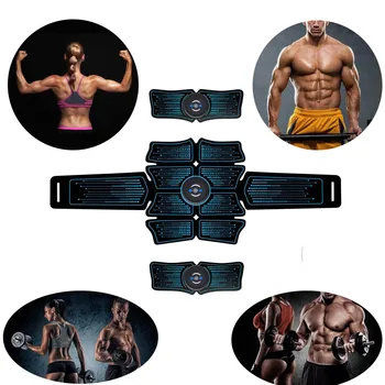 

Gym Muscle Electro Stimulator EMS Electrostimulator Abdominal Electric Massager Training Apparatus Fitness Machine Building Body