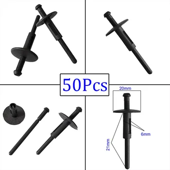 

Trim Fixing fasteners Cover Clips For BMW X3 X5 X6 51777171004 Replacement Accessories 50pcs Auto Wheel