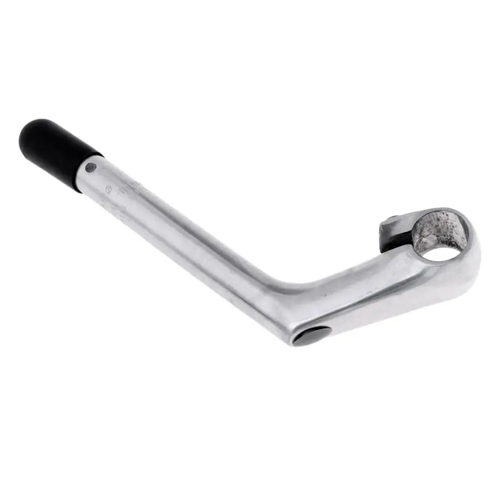 Ultralight 25.4mm 180mm 30D Silver Mountain Bike Quill Stem Handlebar Riser