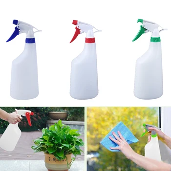 

650ml Cleaning Household Sprinkler Pot Salon Spray Bottle Empty Plant Flower Garden Watering Fine Misting Hand Press Reusable