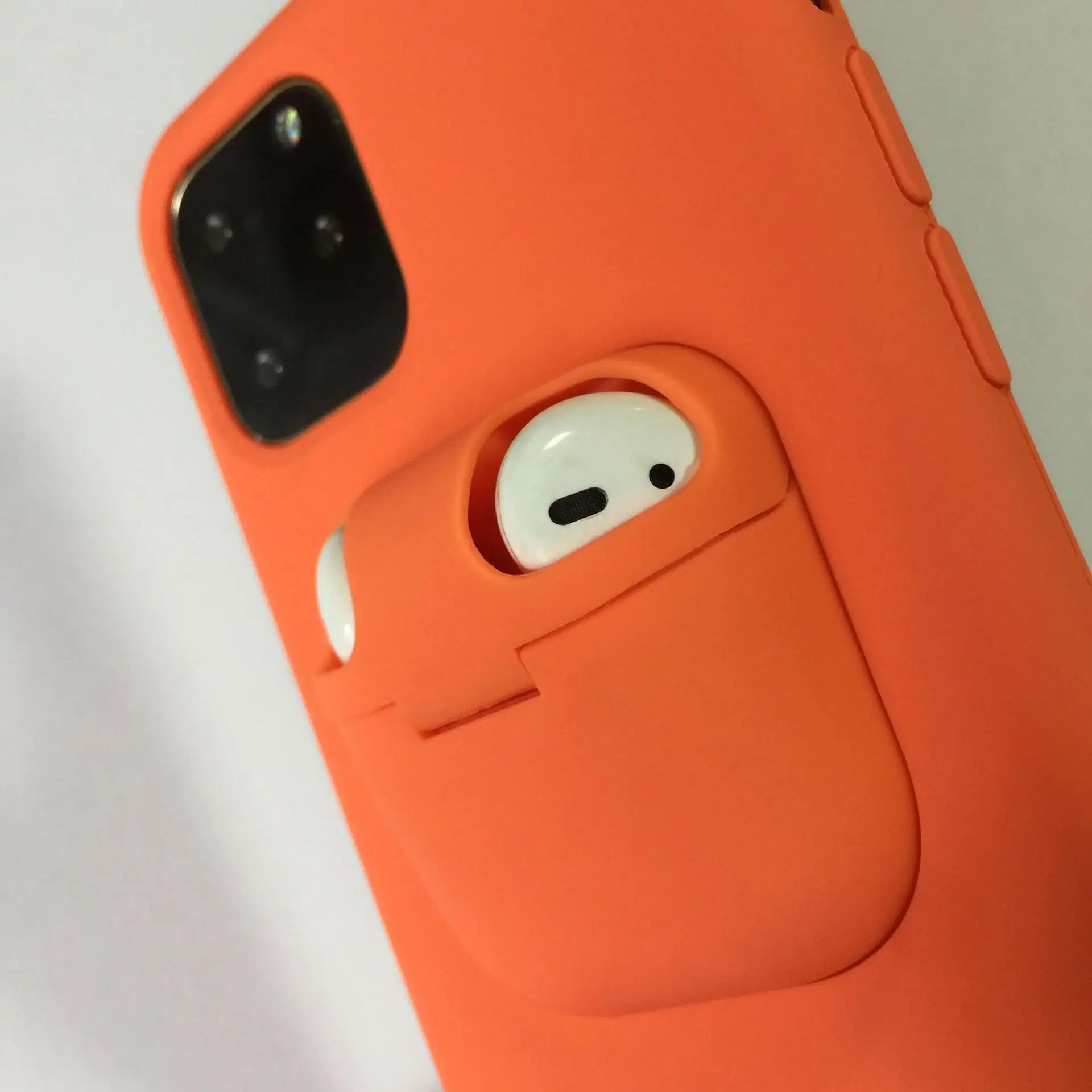 2 в 1 Гибридный чехол для наушников из ТПУ для iPhone 11 Pro Max X XS чехол для Max XR Мягкий силиконовый чехол для iPhone 6 6S 7 8 Plus Coque Capa