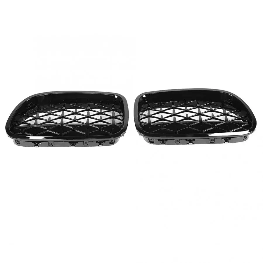 

Pair Black Glossy Black Front Intake Kidney Grill 51137261356 Fits for F10 Sedan 2011 2012 2013 2014 2015 2016