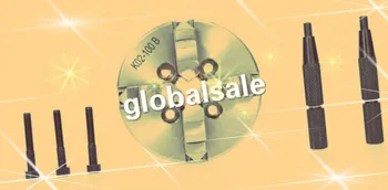 

FREE SHIPPING K02-100B 100mm 4" Lathe Chuck four Jaw mini Self-Centering for CNC Wood Lathe Buddha Beads