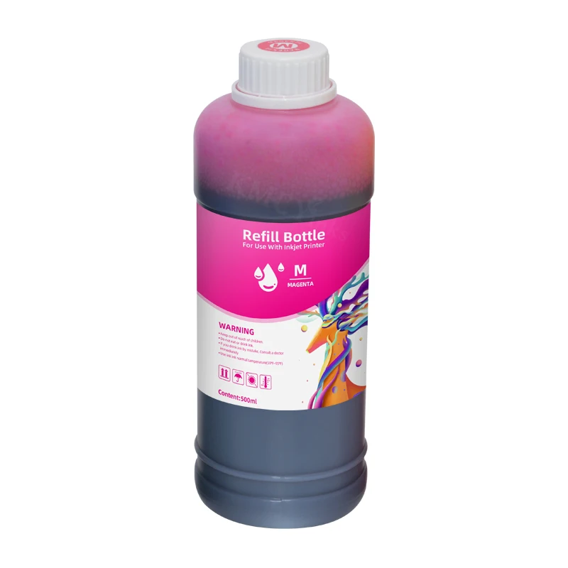 500ML Dye Ink HP 100 500 510 800 5500 T610 T770 T790 T1100 T1120 T1200 T2300 Z2100 Z3100 Z3200 Z5200 Printer
