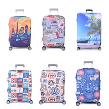 Чехол для багажа моющийся чехол для багажа из спандекса чехол для чемодана для путешествий пылезащитный чехол для багажа размер L(26-2"