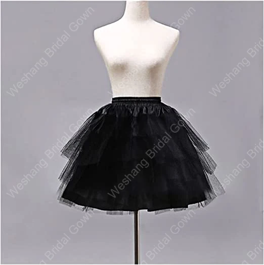 

Petticoat Maid Wear Short No Hoops Girls Ballet Mesh Yarn Skirt Petticoats