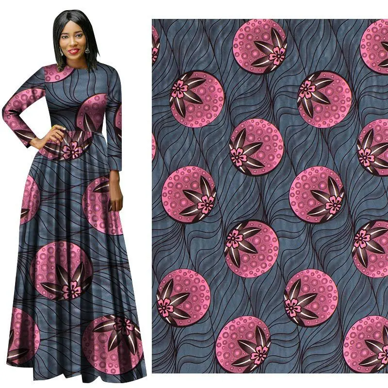 6 ярдов Африканские Восковые печатные ткани настоящий воск настоящий мягкий воск обертка Анкара, Африка java воск ткань полиэстер