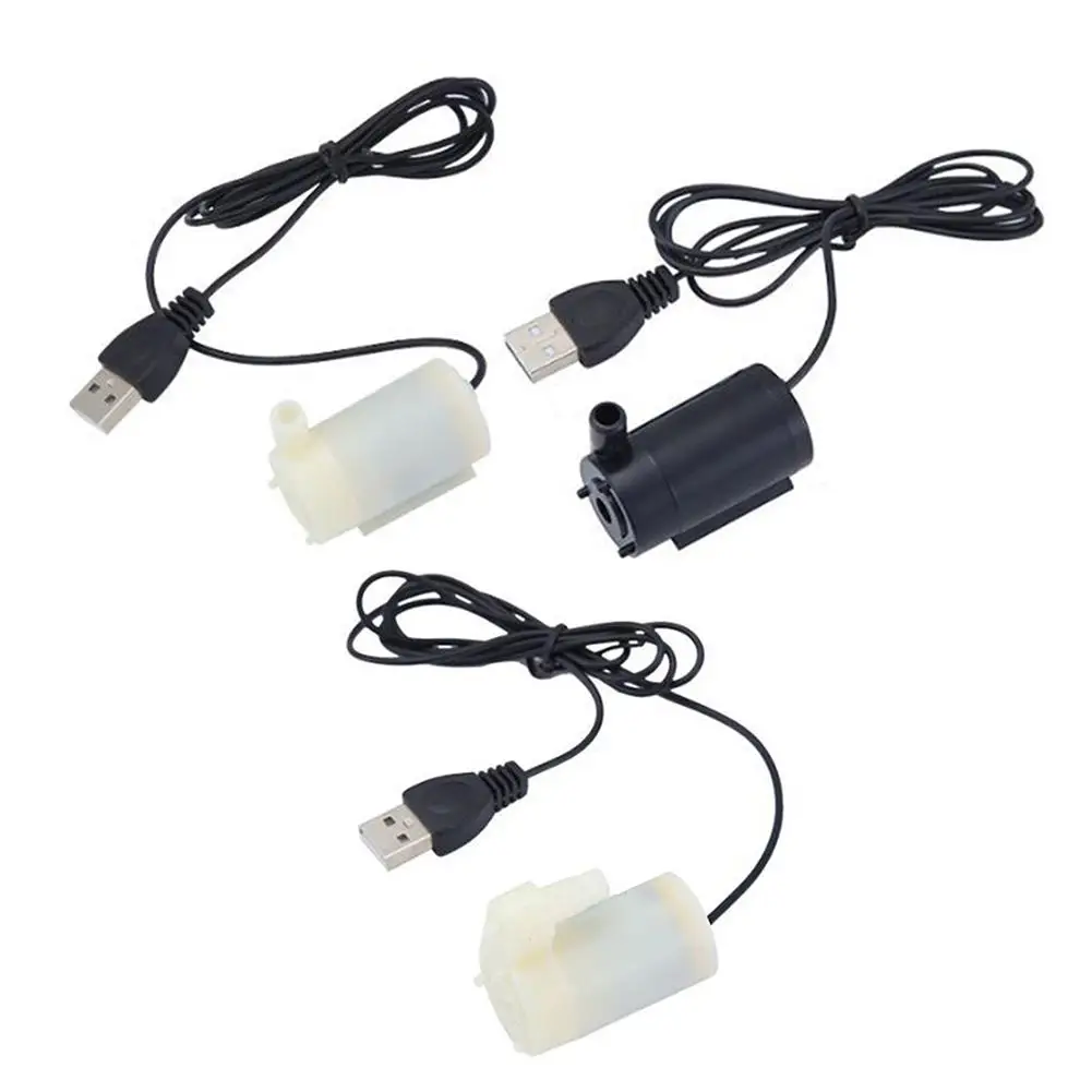 USB кабель длиной 1 м бесшумный маленький водяной насос постоянного тока погружной