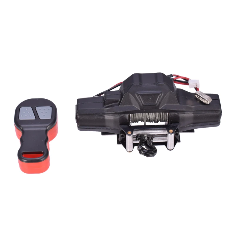 Металлическая Автоматическая двухмоторная ИМИТИРОВАННАЯ Лебедка для 1:10