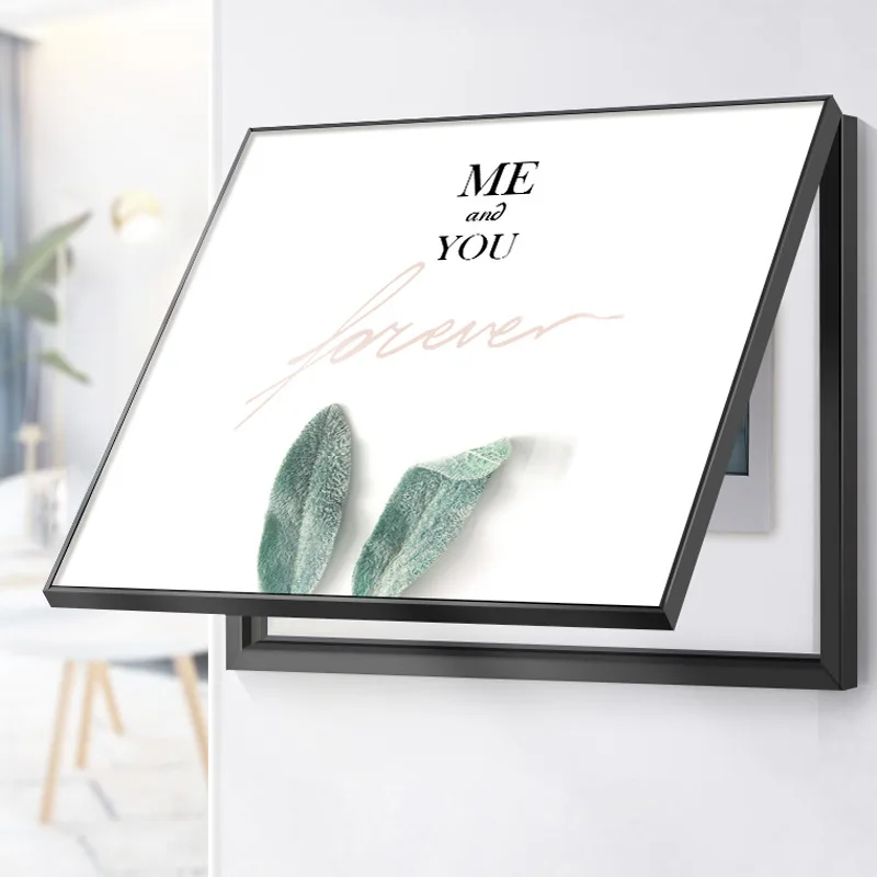 Meter Box Cover Decorative Painting Electric Switch Box Hide Paintings Deer Modern Home Wall