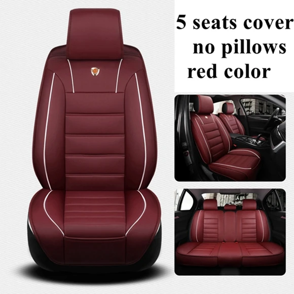 red standard Чехол на Автокресло для Chevrolet Cruze captiva aveo Citroen C4 C5 C2 C3 C6 DS4 triumph Opel astra j astra h astra g insignia astra - Название цвета: red standard