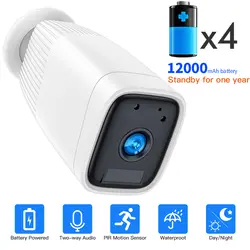 SDETER 1080P перезаряжаемая батарея камера wifi ip-камера наружная непогоды CCTV камера безопасности P2P ночного видения аудио сигнализация