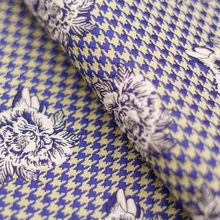 Индивидуальные тысячи птиц клетчатая жаккардовая модная одежда ткань шорты куртка ткань шорты юбка Высококлассные новые