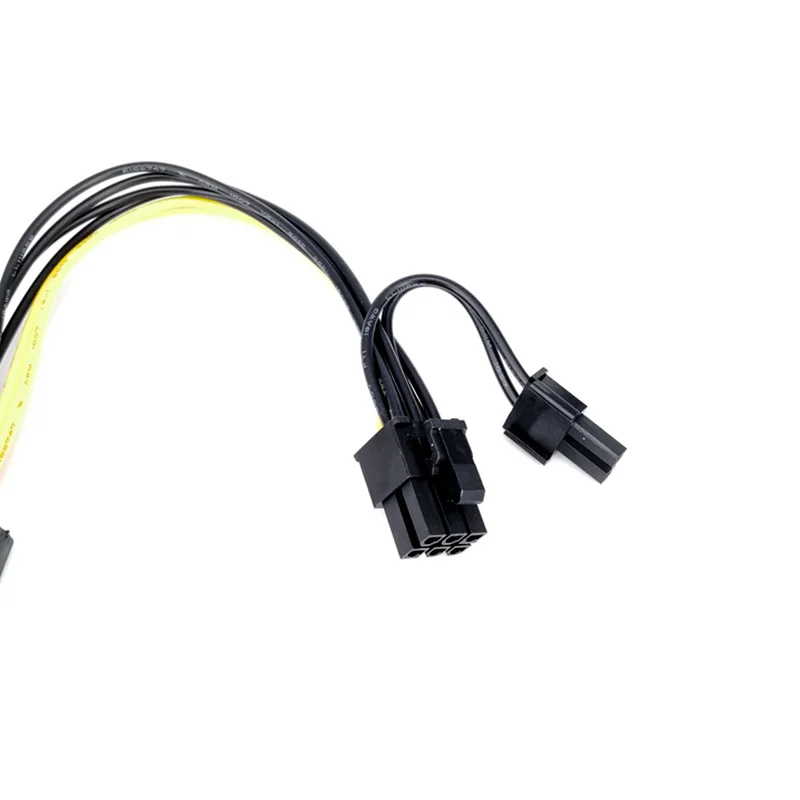 1/2/4/6/8/10 шт 15Pin SATA штекер 8pin PCI E Женский адаптер питания для видеокарты кабель LFX