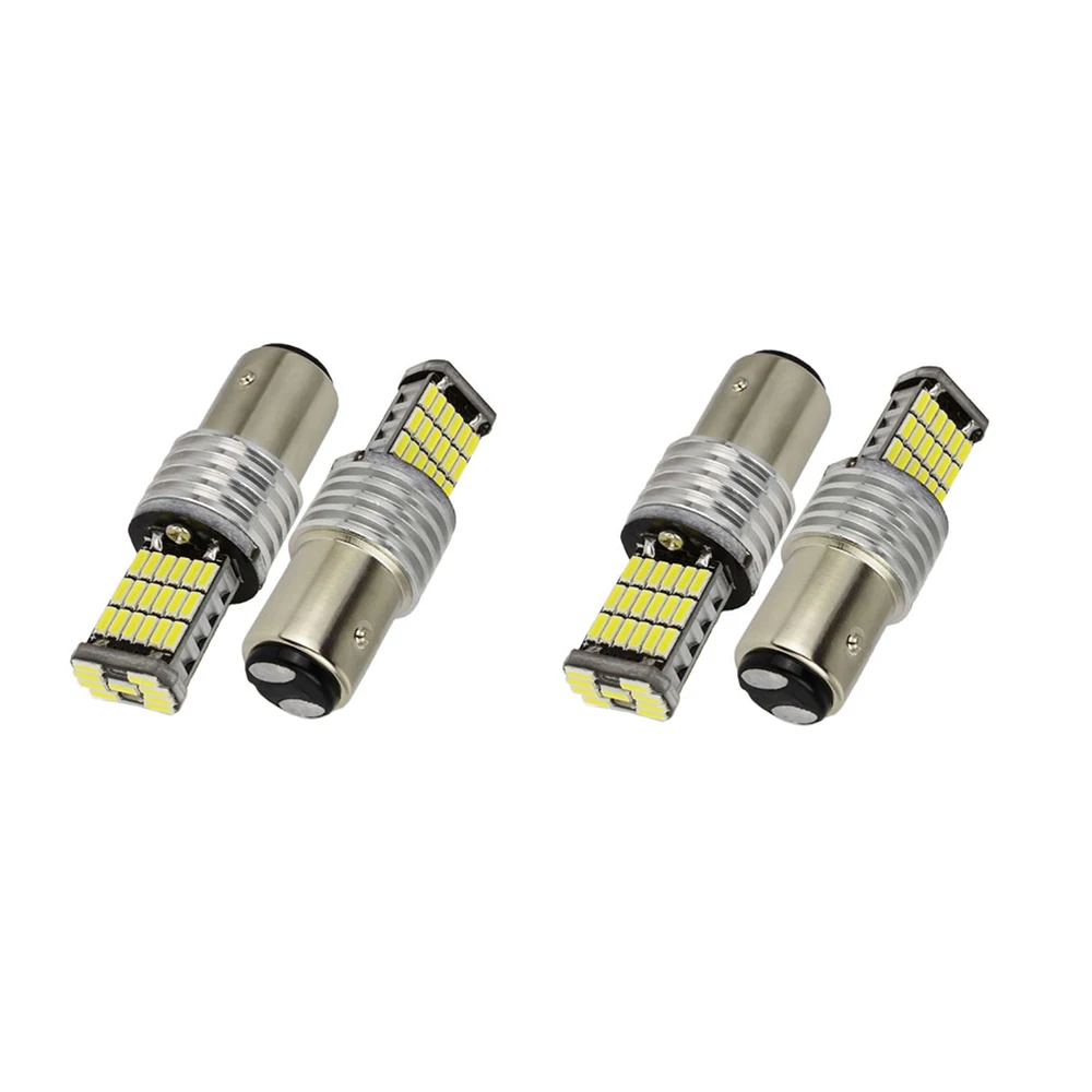 

light Park Backup 2pcs LED signal Light P21W / 5W 1157 BAY15D white Light Bulbs 4014 45SMD