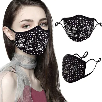 

Breathable Face Shield for Women Face Mask Cloth Mouth Mask Washable Windproof Face Shield Reusable mascarillas Masque