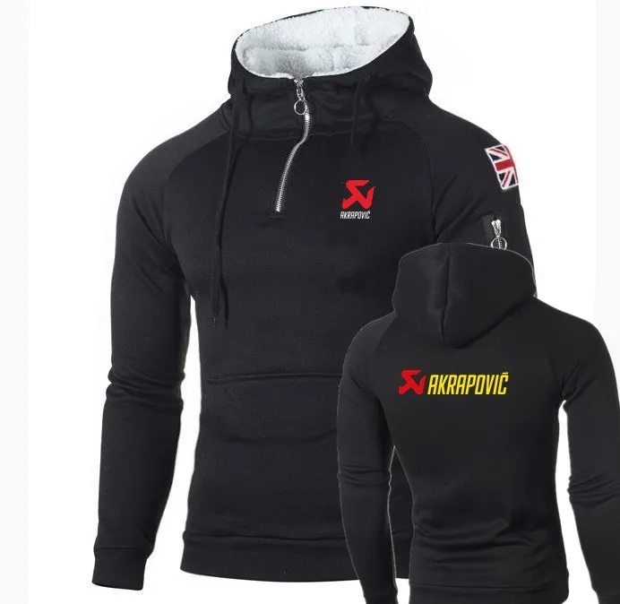 Флисовые мужские толстовки для мотоциклистов R 1250 Gs Спортивная одежда на молнии r1200Gs с принтом "мотоцикл" толстовки зимние хип-хоп мужские спортивные костюмы - Цвет: color  5