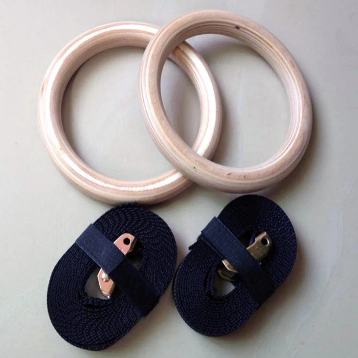 Новые деревянные гимнастические кольца 28 мм кольца для спортзала с регулируемыми длинными пряжками ремни для тренировки дома тренажерный зал крест фитнес S66