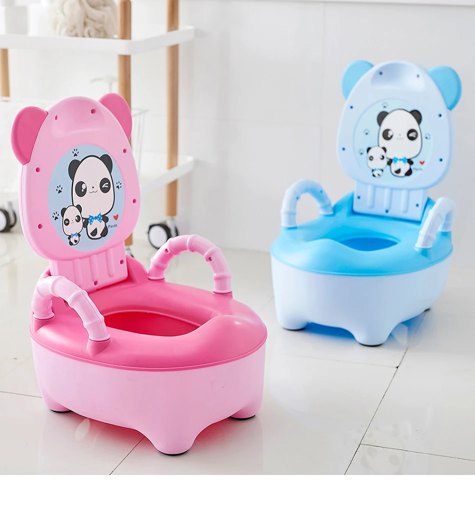 Baby Potty For Children Boys Toilet Seat Baby Potty Training Girls Portable Toilet Bedpan Comfortable Backrest Cartoon Pots