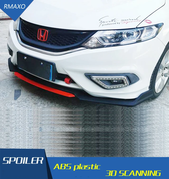 For Honda JADE Front shovel Body kit spoiler 2013-2018 ABS Rear lip rear front Bumper Diffuser Protector | Автомобили и мотоциклы