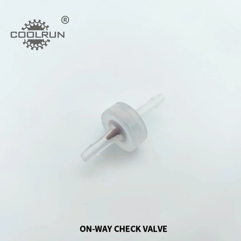 Plastic One-Way Non-Return Water Inline Fluids Check Valves For Fuel Gas Liquid 3mm one way 6 8 10 12mm 4 size valves aluminium alloy fuel non return check valve one way fit carburettor