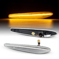 2 pçs âmbar dinâmico led lado marcador sinal de volta sequencial blinker luz para alfa romeo 159 sportwagon boera aranha typ 939canbus