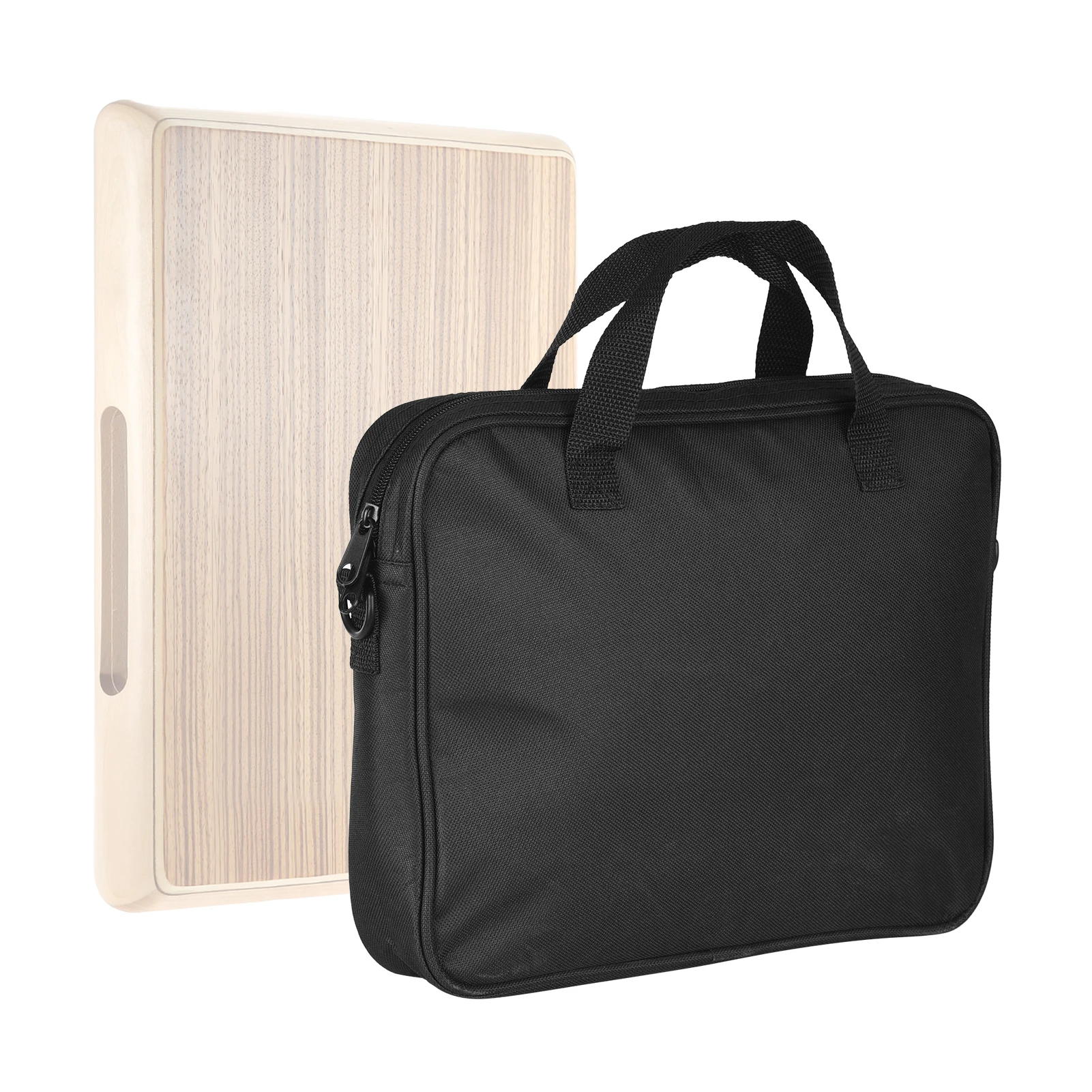 Muslady Portable Cajon Box Drum Bag Thickened 480D Percussion Instrument Replacement Accessory with Outside Pocket | Спорт и
