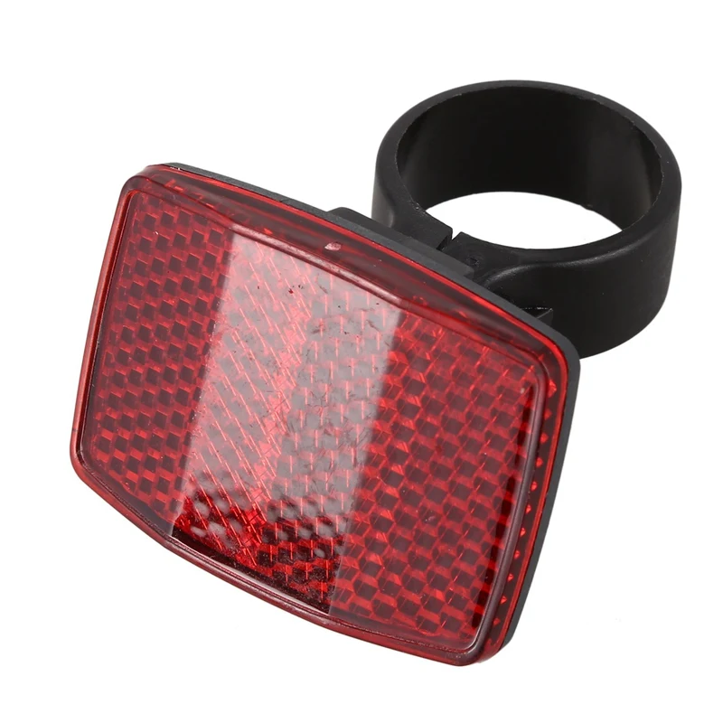 1 Pair Cycle Bicycle Bike Light Reflector Rear Front For Handlebar & Saddle Bar
