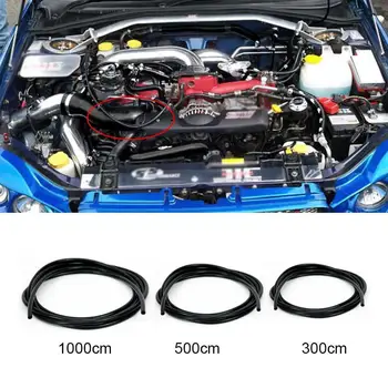 

Black 1/3/5/10 Meters Silicone Silicon Vacuum Hose Rubber Air Dump Tube Pipe Turbo Hosing H4Z8