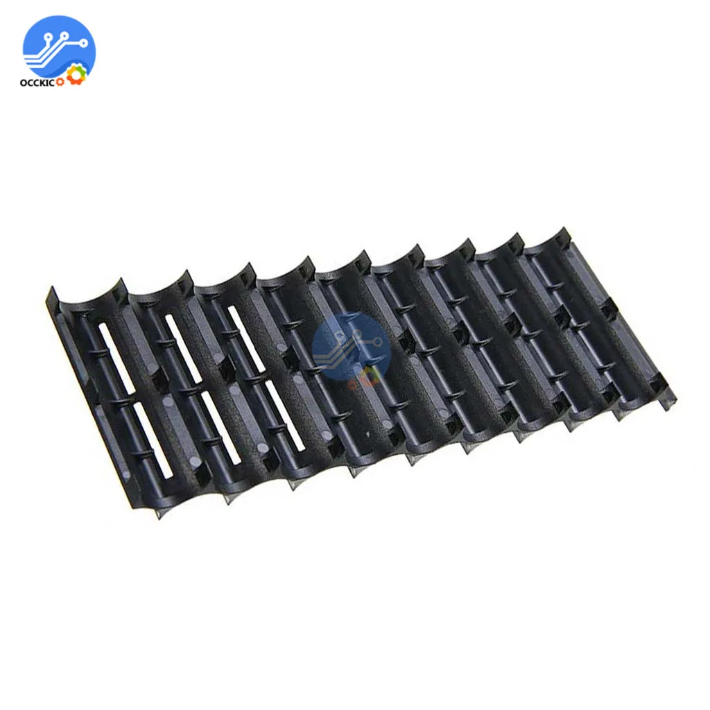 

1Pcs 18650 Battery Holder 10x Cell Plastic for 18650 Battery Spacer Storage Cylindrical Cell Bracket Stand Organizers Case